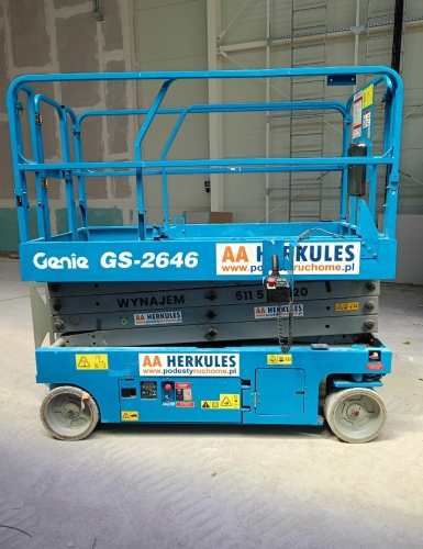 Podnośnik Nożycowy Genie GS 2646 | 2015 | Używany | 1586
