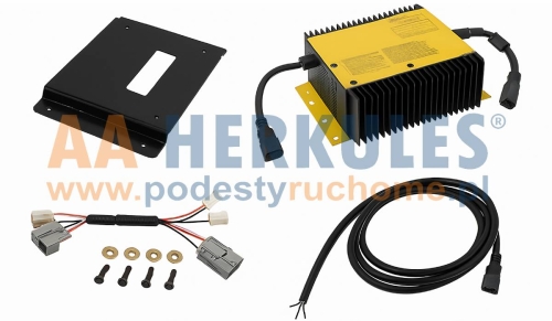 Prostownik elektroniczny JLG 48V 18A 1001123046S 1001103105 (id 977).jpg