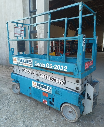 Podnośnik Nożycowy Genie GS 2032 | 2006 model 2007 r. | Używany | 426