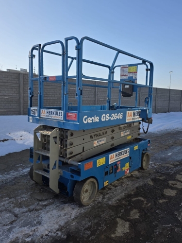 Podnośnik Nożycowy Genie GS 2646 | 2014 | Używany | 1597