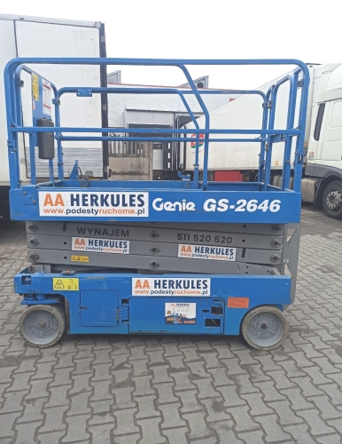 Podnośnik Nożycowy Genie GS 2646 | 2015 | Używany | 1607
