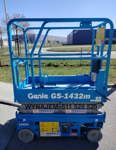 Podnośnik Nożycowy Genie GS 1432 Micro E-Drive | 2022 | Używany | 1089