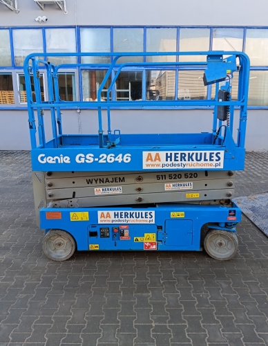 Podnośnik Nożycowy Genie GS 2646 | 2014 | Używany | 1597