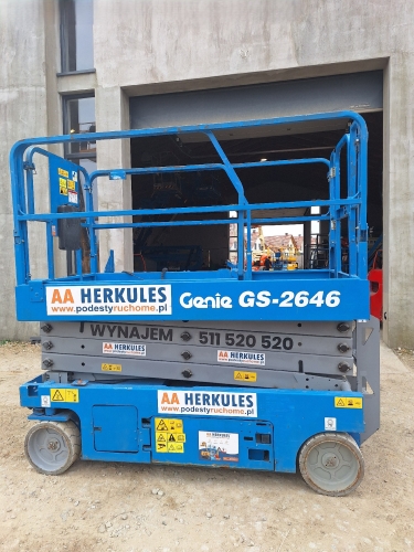 Podnośnik Nożycowy Genie GS 2646 | 2016 | Używany | 1767