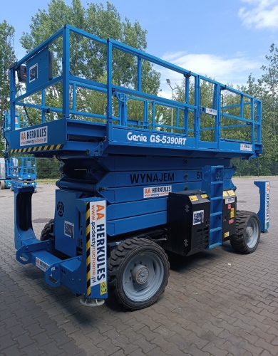 Podnośnik Nożycowy Genie GS 5390 RT | 2014 | Używany | 1908